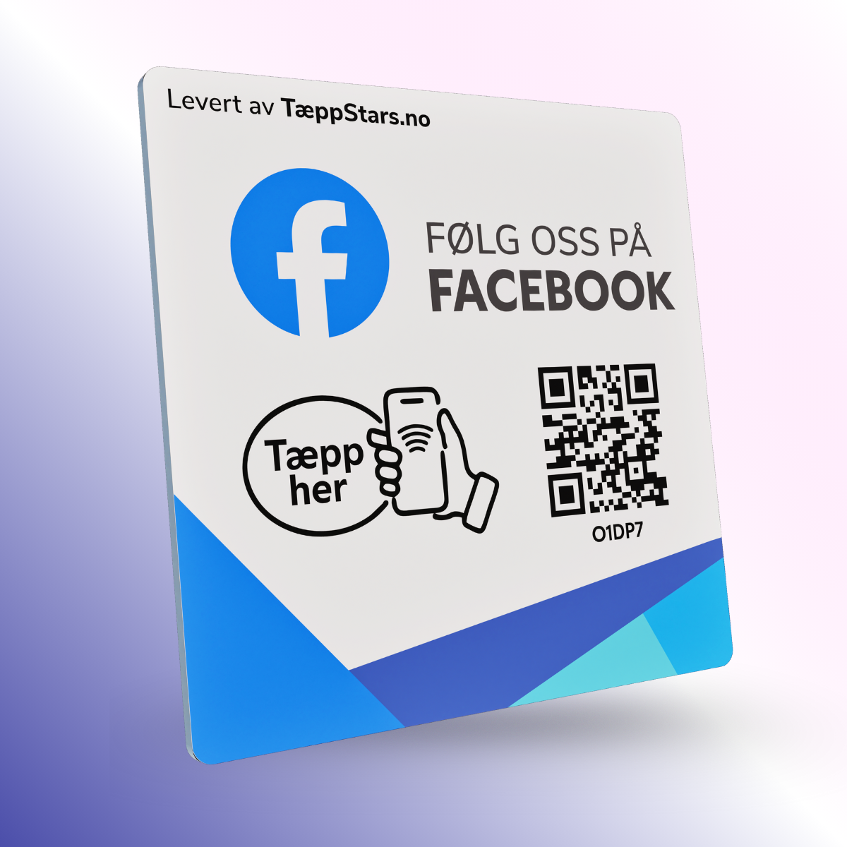 Tæppstars - Facebook skilt