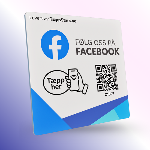 Tæppstars - Facebook skilt